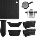 New Arrival Non-Slip Pan Handle Pot Handle Set Anti-Hot Grip High Temperature Resistant Pot Ear Clip Pot Handle Cover
