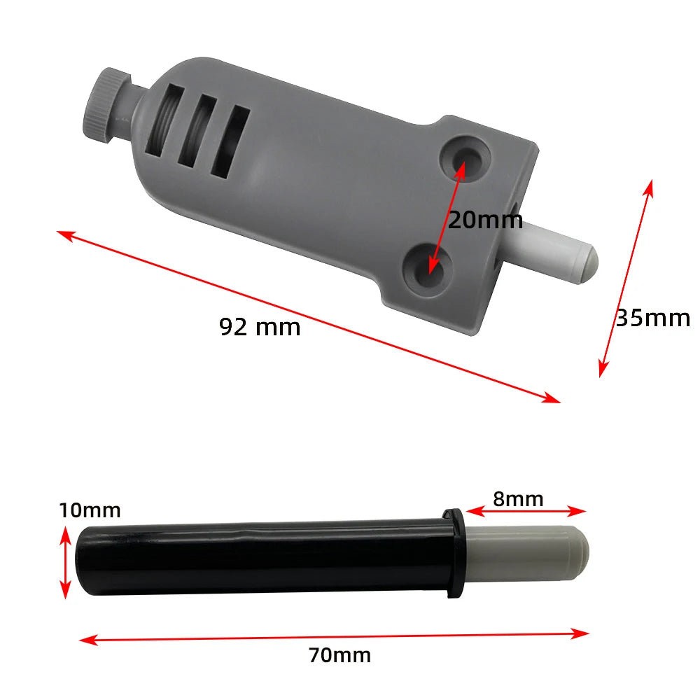 Heavy-duty Sliding Door Wardrobe Door Buffer Closed Door Shock-absorbing Damping  Noise-cancelling Soft Close Buffer