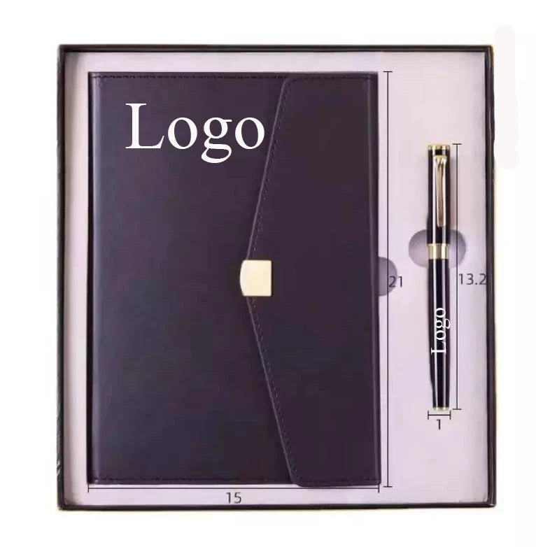 Custom Company Annual Event Pen Notebook Business Gift Set for Promotion Souvenir School Brands 2026 New Year Luxury Gifts