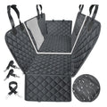 Detachable Zipper Connector Waterproof Oxford Eco-Friendly Multi-functional Dog Car Seat Cover Mesh Window Side Flap for Cars