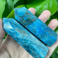 Natural High Quality Healing Obelisk Crystal Points Cheap Price Blue Apatite Small Crystal Point