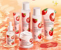 Hot Selling 6pcs Set Natural Organic Tomato Extract Skin Toner Hyaluronic Acid Moisturizing Skin Care Set