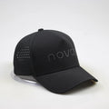 Custom 5 Panel Jersey Terry Polyester Golf Baseball Cap Sporty Style with Laser Cut Fruit Pattern and Waterproof PVC Patch Logo