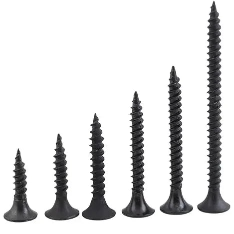M3.5 Black Phosphate Wood Drywall Screw Hidden Camera Drywall Screw Coarse Thread Self Drilling Self Tapping Drywall Screw