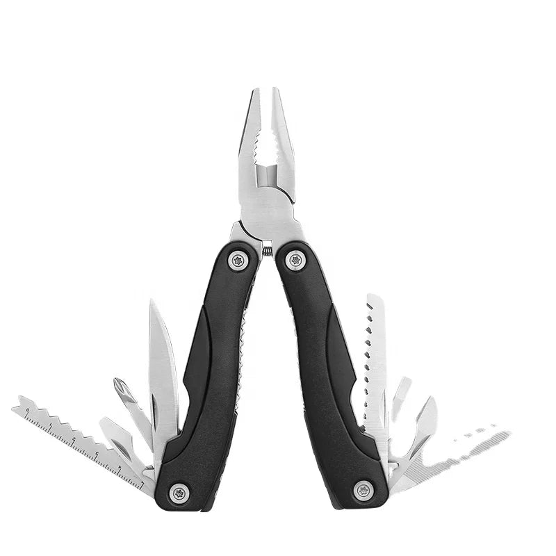 Hot Selling 14 in 1 Stainless Steel Blade Camping Survival Multitools Outdoor Folding Multi Tool Pliers Miniature Pliers Tool