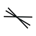 Hot Sale Custom Black Wood Biodegradable Drinking Straws with Eco Tube Soy Ink Printed Multiple Diameter Options for Party Use