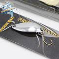 50mm 3g Metal Freshwater Trout Single Hook Wobbler Copper Spoon Sequin Spinner Fishing Lure