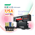 New Digital A1 24 Inch 60cM 60 cm 3 4 Heads I3200 Roll to Roll Uvdtf Uv Dtf Sticker Printing Printer With Laminator Uv Dtf