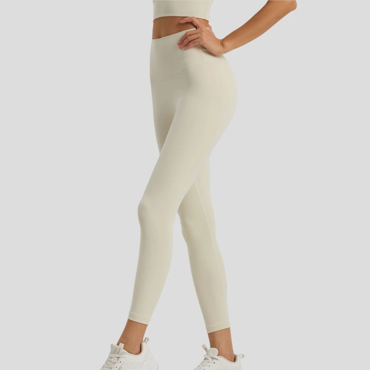 Wholesale Custom High Quality Women's Yoga Pants High Waist Tummy Control Stretchy Fitness Sports Clothing Solid Pattern