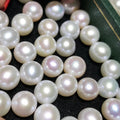 Round Shape 3A Freshwater Pearl Bead WhitePinkPurple Freshwater Pearl Wholesale Factory Price Natural Pearl Strand