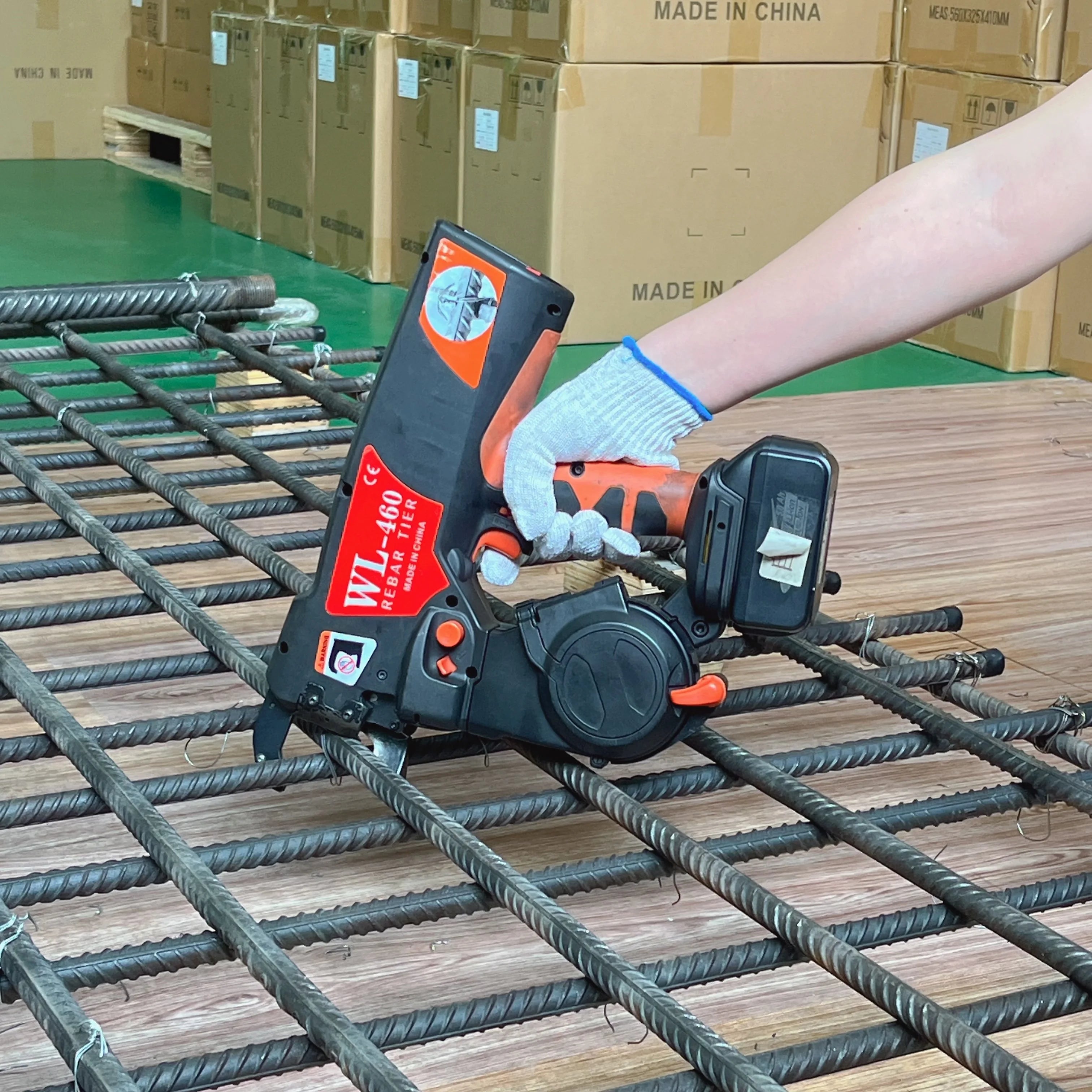 Festool Automatic Battery-Powered Rebar Tying Machine WL-460 for Construction Projects