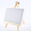 Acrylic Gouache Oil Paint Kid Art 5 Multiple 7 Inch Mini Canvas and Easel Set