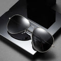 Custom Logo Fashion Vintage Men Women Polarized Driving Sunglasses UV400 Metal Frame Polarized Sunglasses Men Women