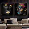 Sexy Black Africa Woman Canvas Wall Art Painting Nordic Poster Modern Home Decoration