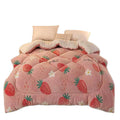 Lamb Velvet Winter Quilt Children Student Thickened Warm Heavy Quilt Spring Autumn Winter Double Plush Quilt Core