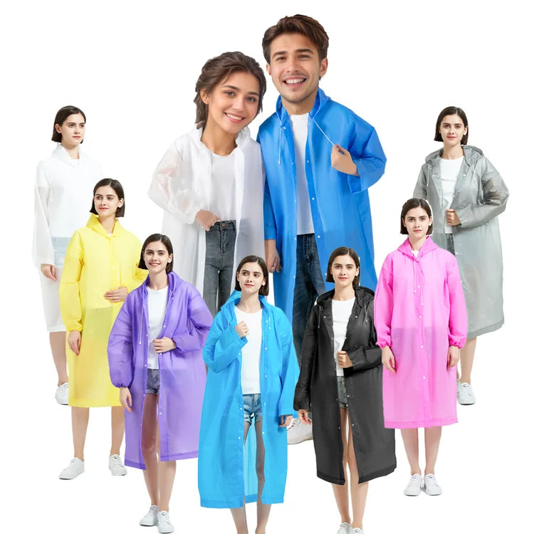 Clearance Sale: Disposable Rainwear EVA Material & Soft Touch Bulk Purchase 5000pcs