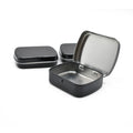 Mini Metal Mint Candy Brow Soap Storage Tin Can Container With Hinge Lid