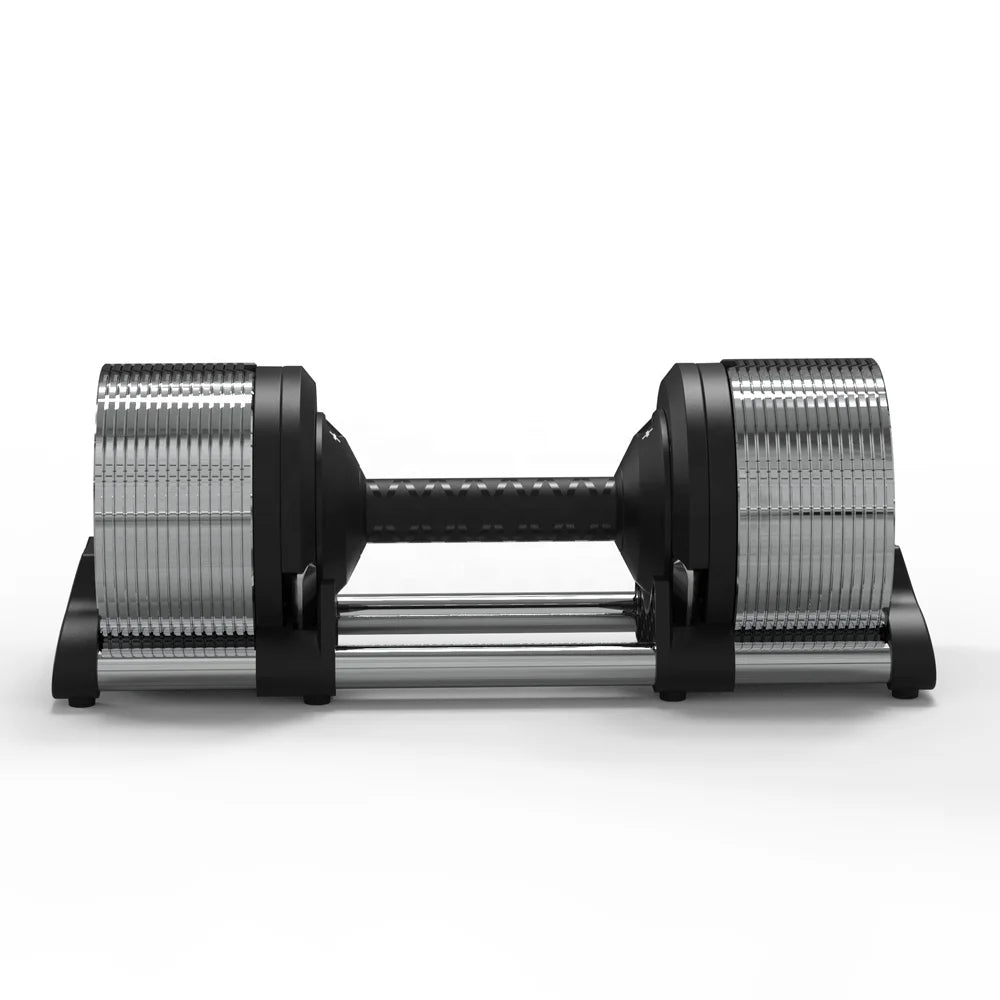 2024 New Design 32KG Adjustable Dumbbells Set Steel Commercial Home Gym Equipment Durable 32KG Adjustable Dumbbell Training