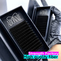 Abonnie Individual Professional Lash Trays Matte Black Cashmere Lash Extensions Supplies Premium Handmade Eyelash Extensions