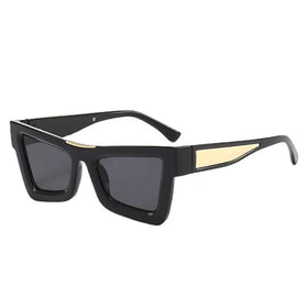 Personalized Color Lens Beautiful Sunglass Uv400 Shades Sunglasses Wholesale Retro Oversized High Point Cat Eye Sunglasses