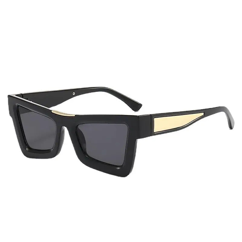 Personalized Color Lens Beautiful Sunglass Uv400 Shades Sunglasses Wholesale Retro Oversized High Point Cat Eye Sunglasses