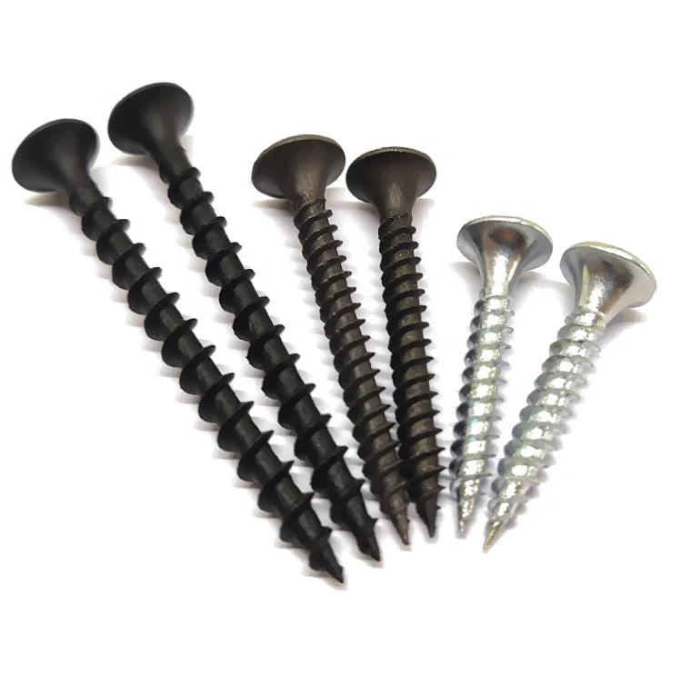 Factory Wholesale Coarse Thread Galvanized Gypsum Black Dry Wall Drywall Screw Black Dry Wall Screw
