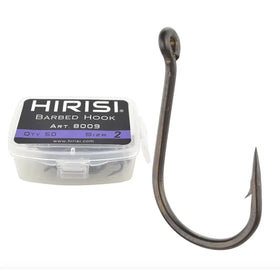 Hirisi Coating High Carbon Stainless Steel Micro Barbed Fish Hook Carp Fishing Hooks 8009 Fishing Tool Accessories