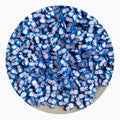 500g Christmas Polymer Clay Cartoon Blue Penguin Slices Sprinkles for Crafts DIY Slime Filler Nail Art Decor Crystal Mud 5mm