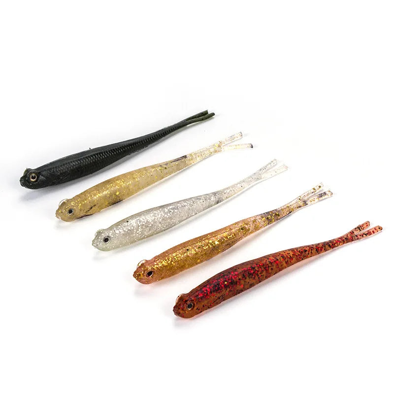 130mm 8.5g Soft Shad Fishing Lure Soft Bait Lure Worm Tail Soft Lure