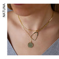 Natuna Waterproof 925 Silver Jewelry Designer Necklaces Stethoscope Necklace Nurse Necklace for Women