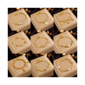 Fashion Stainless Steel Diamond Pendant Pearl Butterfly Bracelet Heart Charm Bracelet Gold-Plated Snake Irregular Women Bracelet