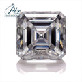 Holycome Custom Grey Color Asscher Shape Lab Grown Diamond Moissanite