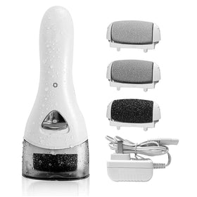 Portable ABS Electric Foot File Rechargeable Pedicure Tools Kit for Dead Skin Removal