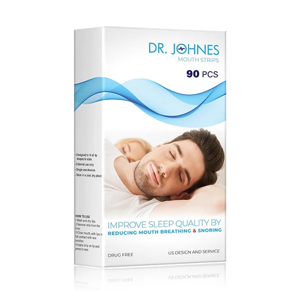 Wholesale CE Certification Hypoallergenic Mouth Tape OEM/ODM Anti Snoring Sleep Strips for Sleeping Nasal Breathing
