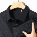 Summer New Men's Casual Thin Business Lapel POLO Shirt Short Sleeve Loose Breathable T-shirt Simple and Versatile