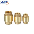 Low Price Durable 1/2"-4" Spindle Air Compressor Brass One Way Vertical Foot Valve Spring Check Valve for Pipe Fittings