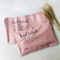 Small Size Poly Mailer Custom logo Envelop Self Adhesive Mailing Bag Pink Plastic Courier Bag for Eyelash / Cosmetic
