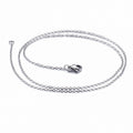Fashion Stainless Steel O Link Silver Chain Necklace Mens Womens Chain Jewelry Gift