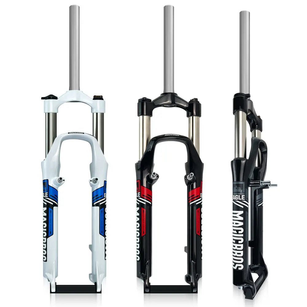 Bicycle Mechanic Suspension Front Fork 26 Inch Aluminum Alloy Disc Brake 100mm Travel 30mm Stanchion Mountain Bike Fork