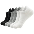 Men Wholesale Cotton Casual Breathable Jacquard Running Socks Brand Anti-Slip Grip Custom Logo Knitted Ankle Sports Sock
