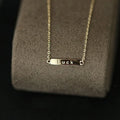 Creative Simple Fashion 14K Gold Plating Pure 925 Sterling Silver Thin Chain Luck Bracelets for Women Girls Jewelry