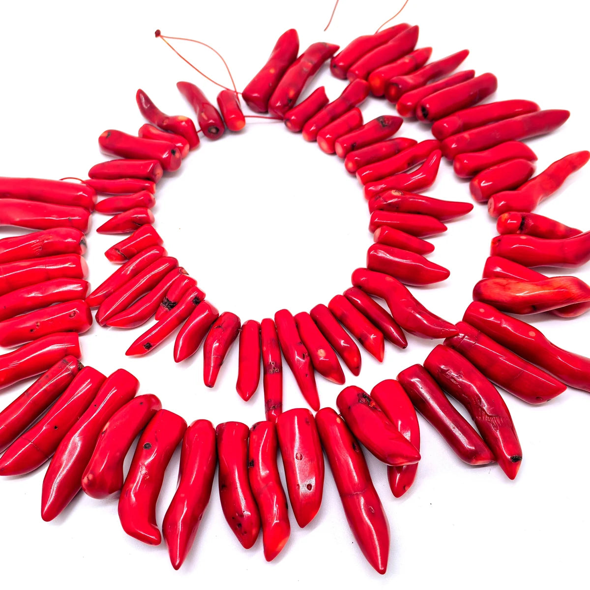 Wholesale Baroque Coral Pendants Large Stick Coral Beads DIY for Jewelry Making