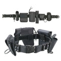 Heavy Duty Tactical Nylon Holster Webbing Belt Modular System Utility Multi-functional Security Protection Guard Duty Belt