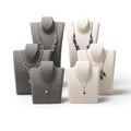 Velvet Portrait Necklace Display Pendant Organizer Store Window Display Jewelry Display Storage Rack