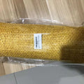 Yellow Poly Decor Mesh Ribbon 10 Inch 10 Yards Poly Burlap Mesh Ribbon Decor Wrapping Ribbon Rolls for Home Door Wreath Deco