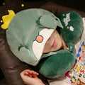 Bravo Neck & Travel Pillow with Hoodie Bus Car U Shaped Airplane Pillow