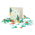 623027 Party Maker Paper Gift Cards for Birthday Party Invitation Thank U Cards Pack Cactus Custom Design Gold Stamping Confetti