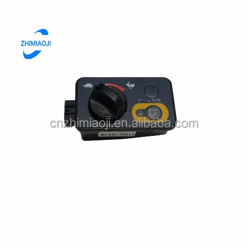 CSJHPSS Excavator Switch Original Throttle Controller RD138-53513 Throttle Control Knob for Kubota U55 KX161