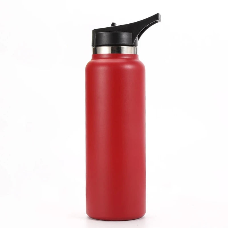 32OZ Stainless Steel Eco-Friendly Thermos Flask Sport Water Bottle with Leakproof Lid for Camping Boiling Water Applicable