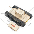 New Fun DIY Remote Control tank Toys Science Experiment Material Kit